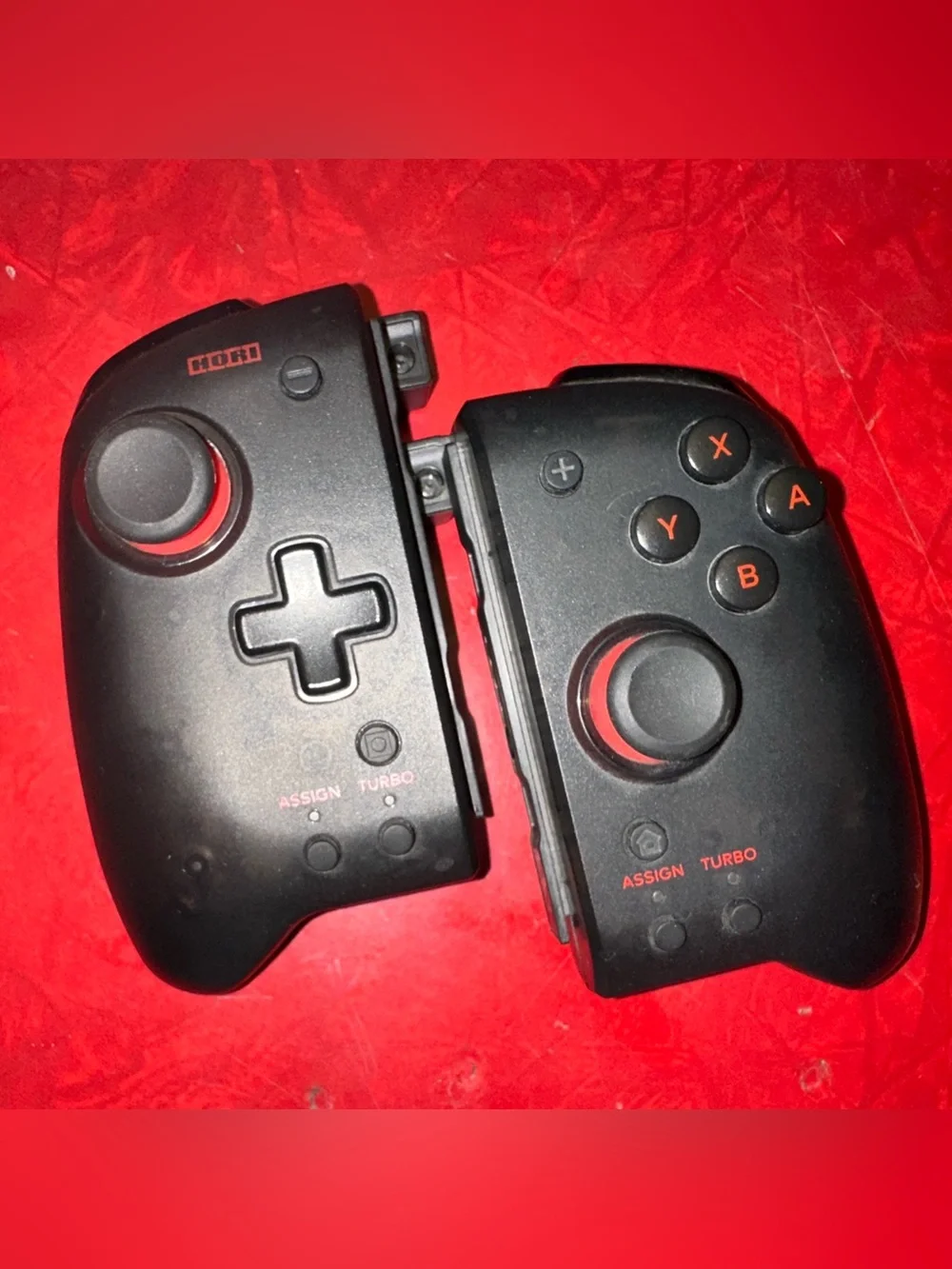 *SOLD* Split Pro Pad Gaming Controller with Red Accents for Nintendo Switch